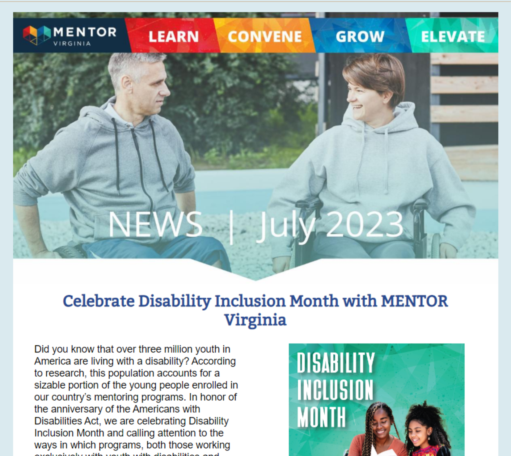 July 2023 Newsletter